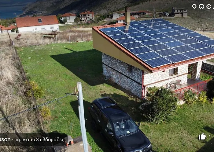 Nyaraló Βιοκλιματικο Ηλιοπετροσπιτο Στην Αρχαια Βοκερια