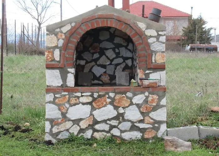 Nyaraló Βιοκλιματικο Ηλιοπετροσπιτο Στην Αρχαια Βοκερια